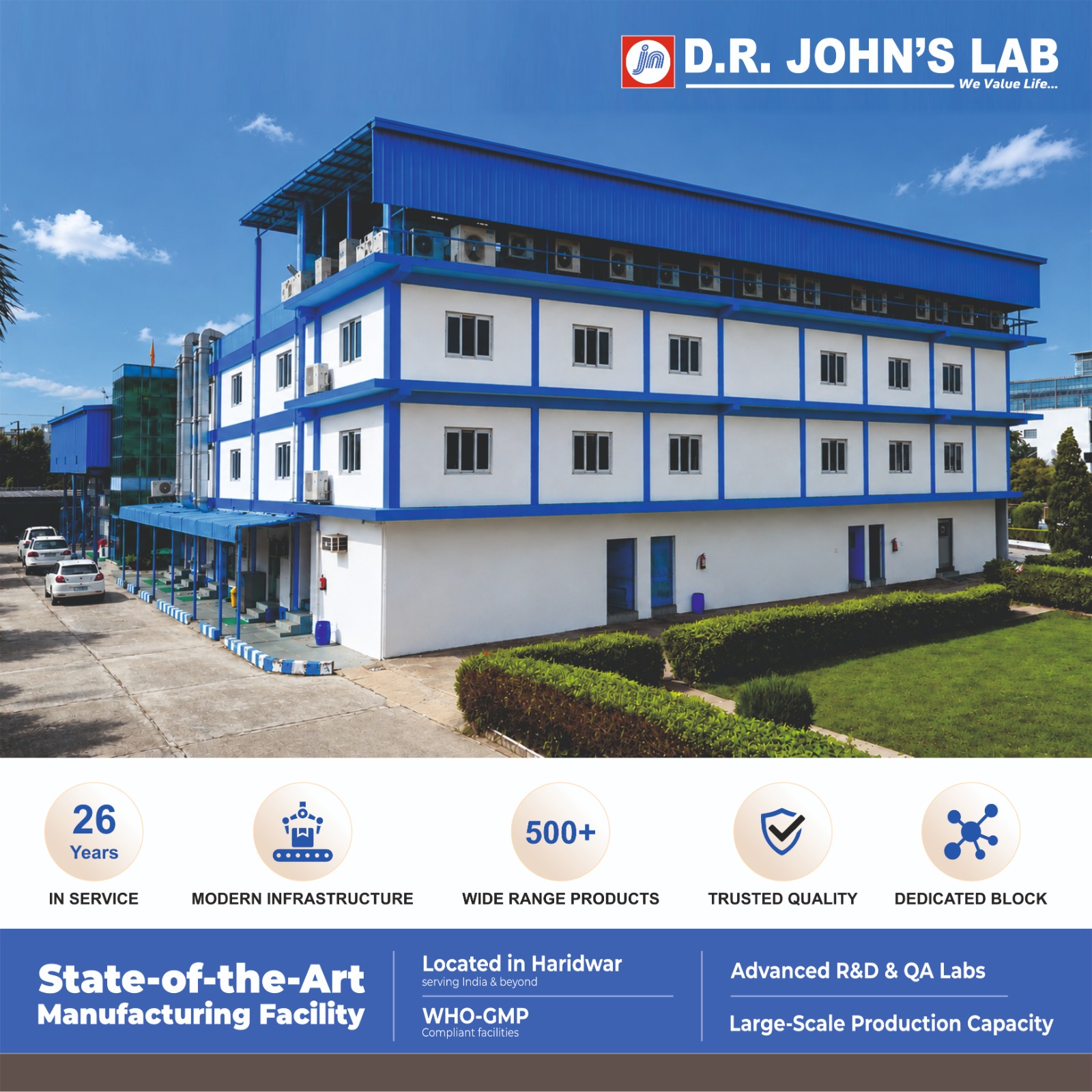 WELCOME TO D.R. JOHN'S LAB 